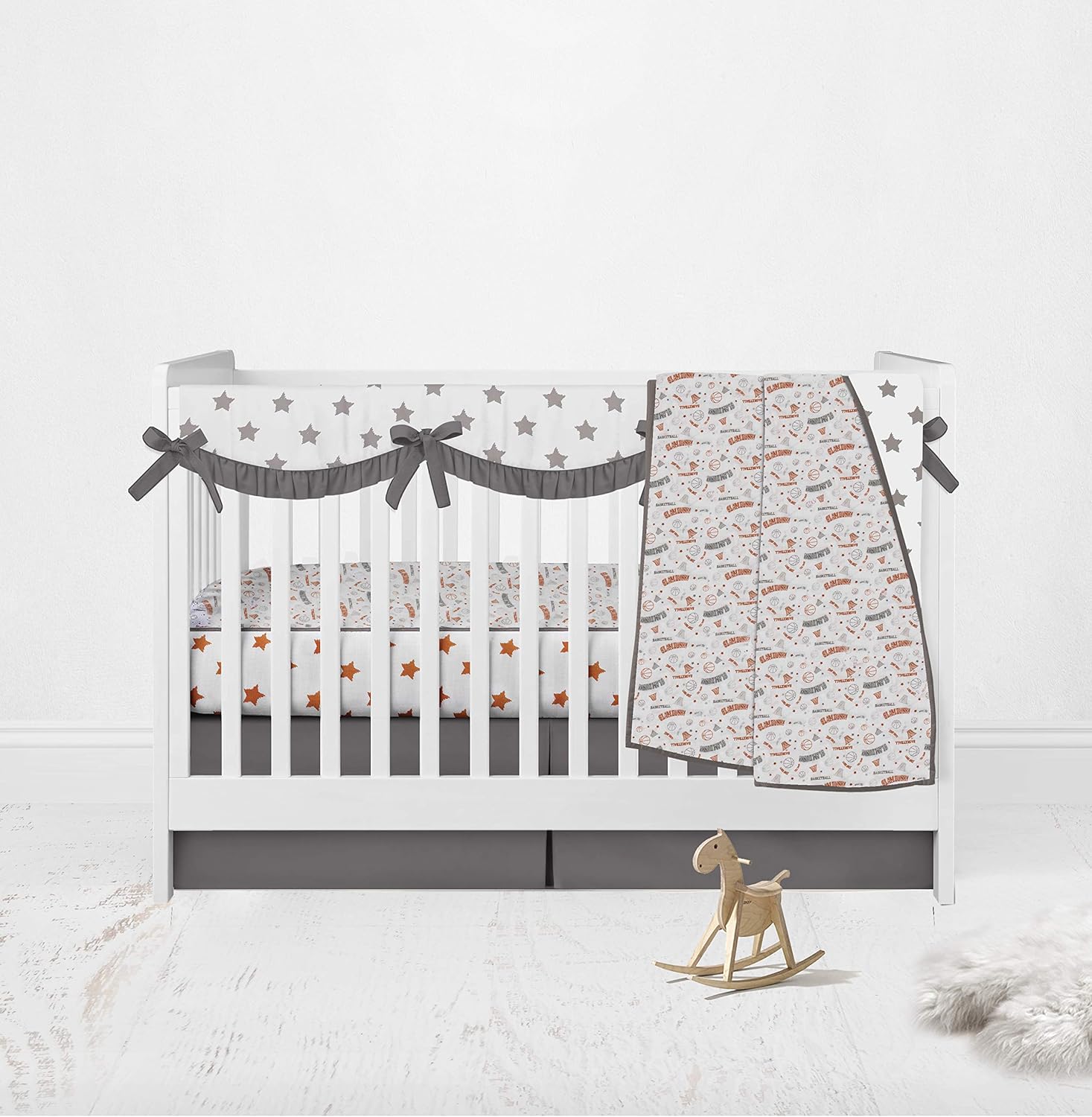 basketball crib set