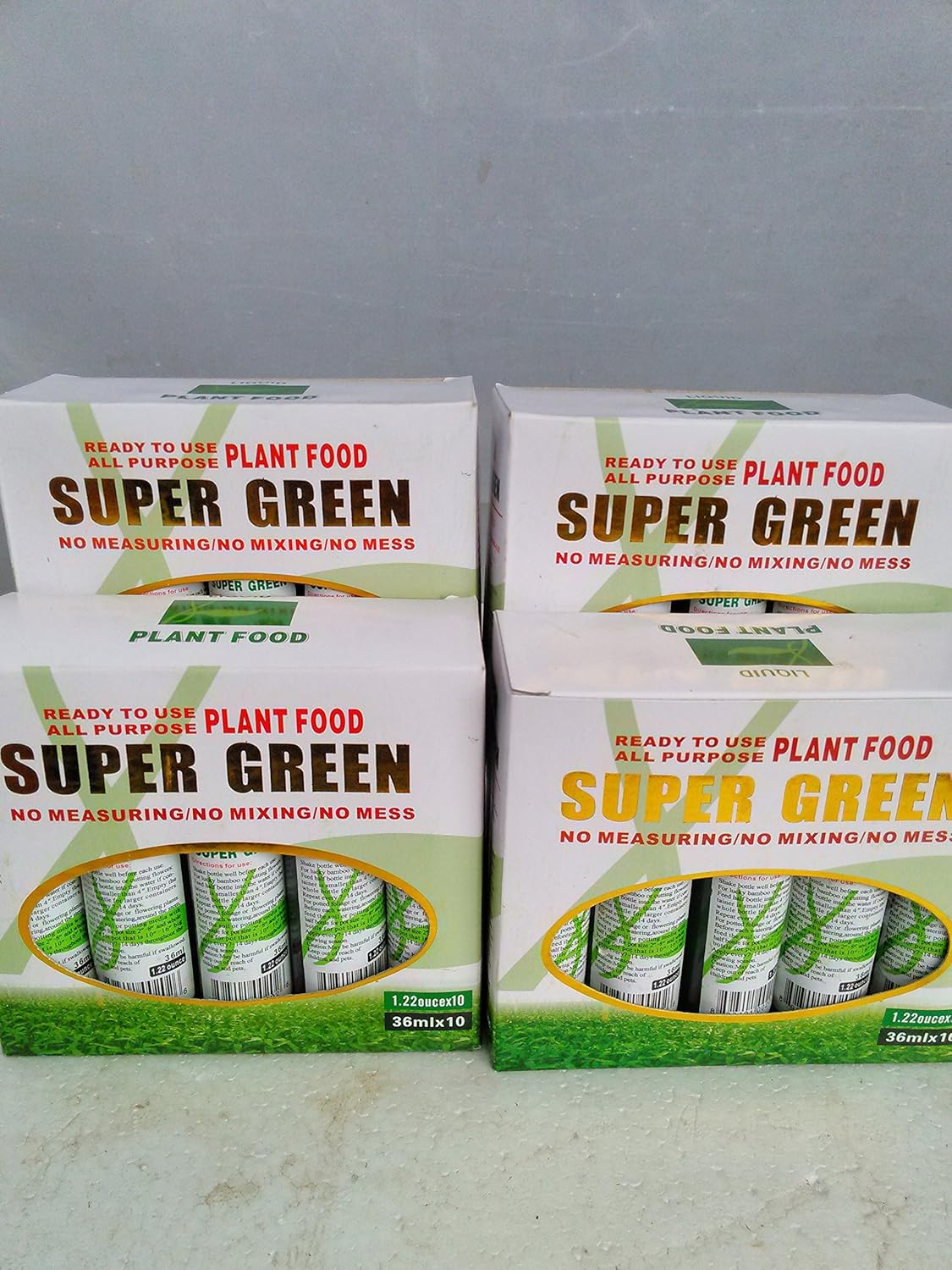 Jmbamboo - 40 Bottles of Super Green Green Lucky Bamboo Fertilizer Plant Food *New*