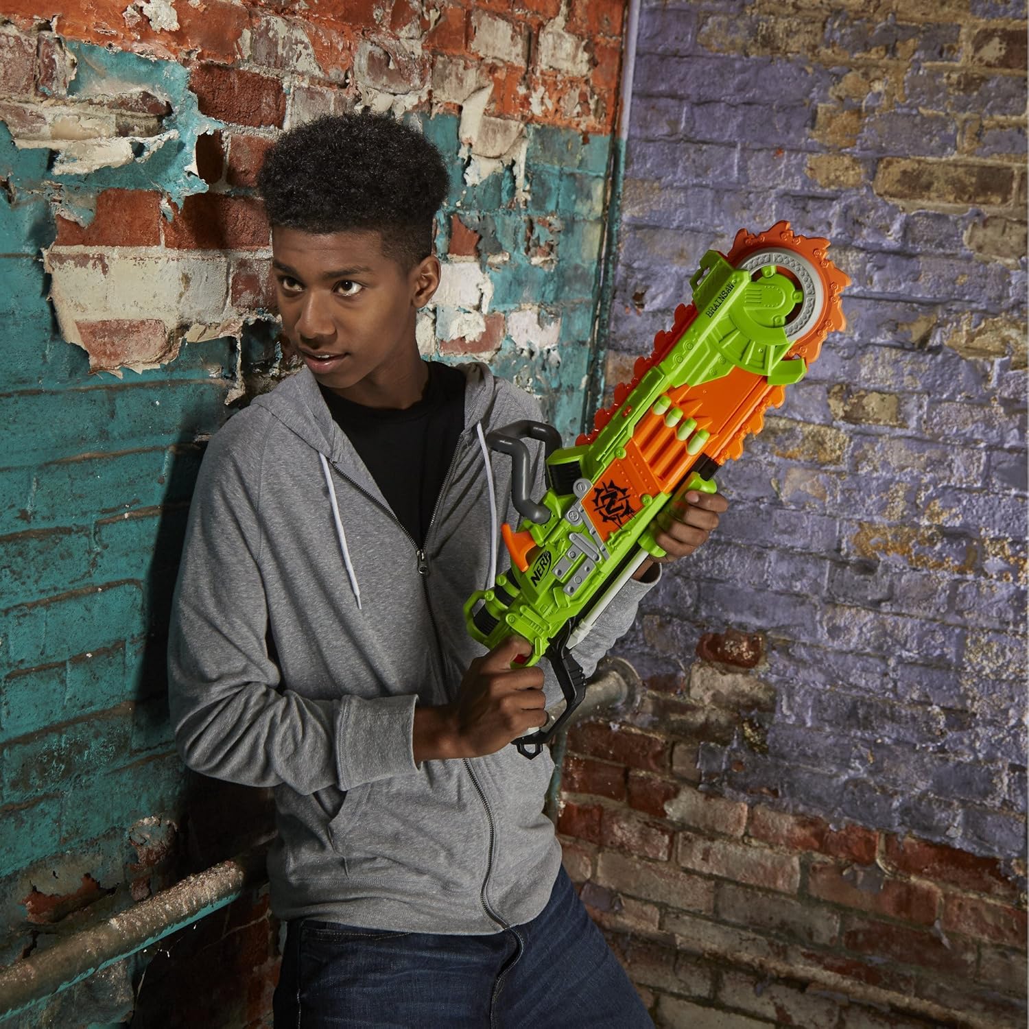 zombie strike brainsaw blaster