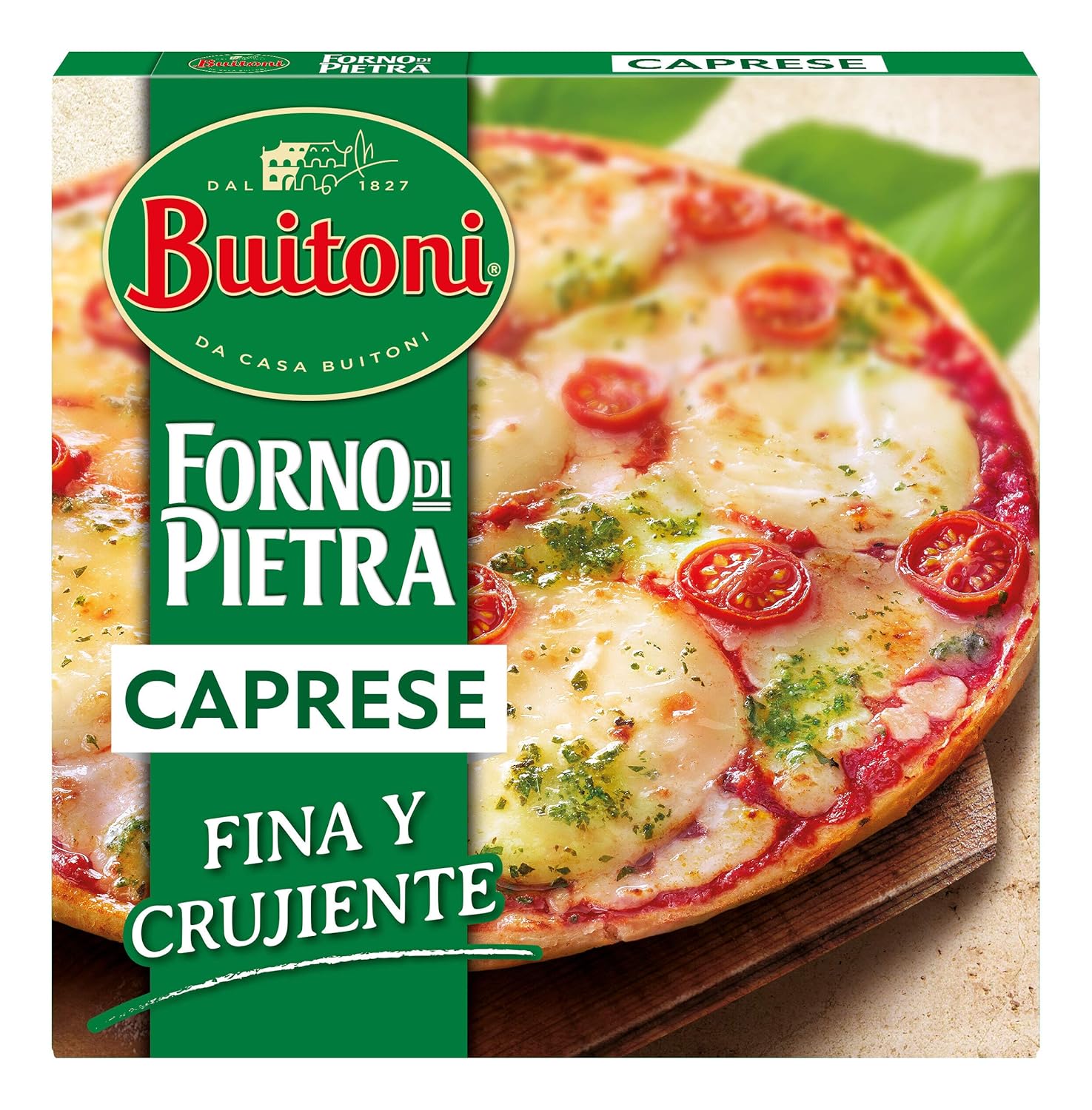 Buitoni Forno di Pietra Caprese - Pizza Congelada de tomate cherry ...