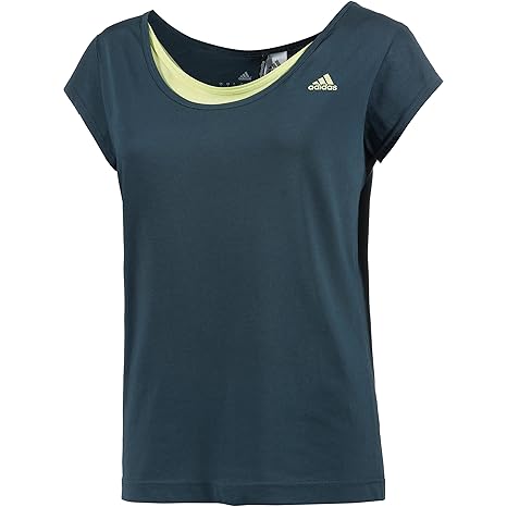magliette adidas donna verde