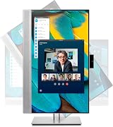 HP EliteDisplay E243m 23.8" Full HD 1920x1080 LED Monitor Black Silver view 2