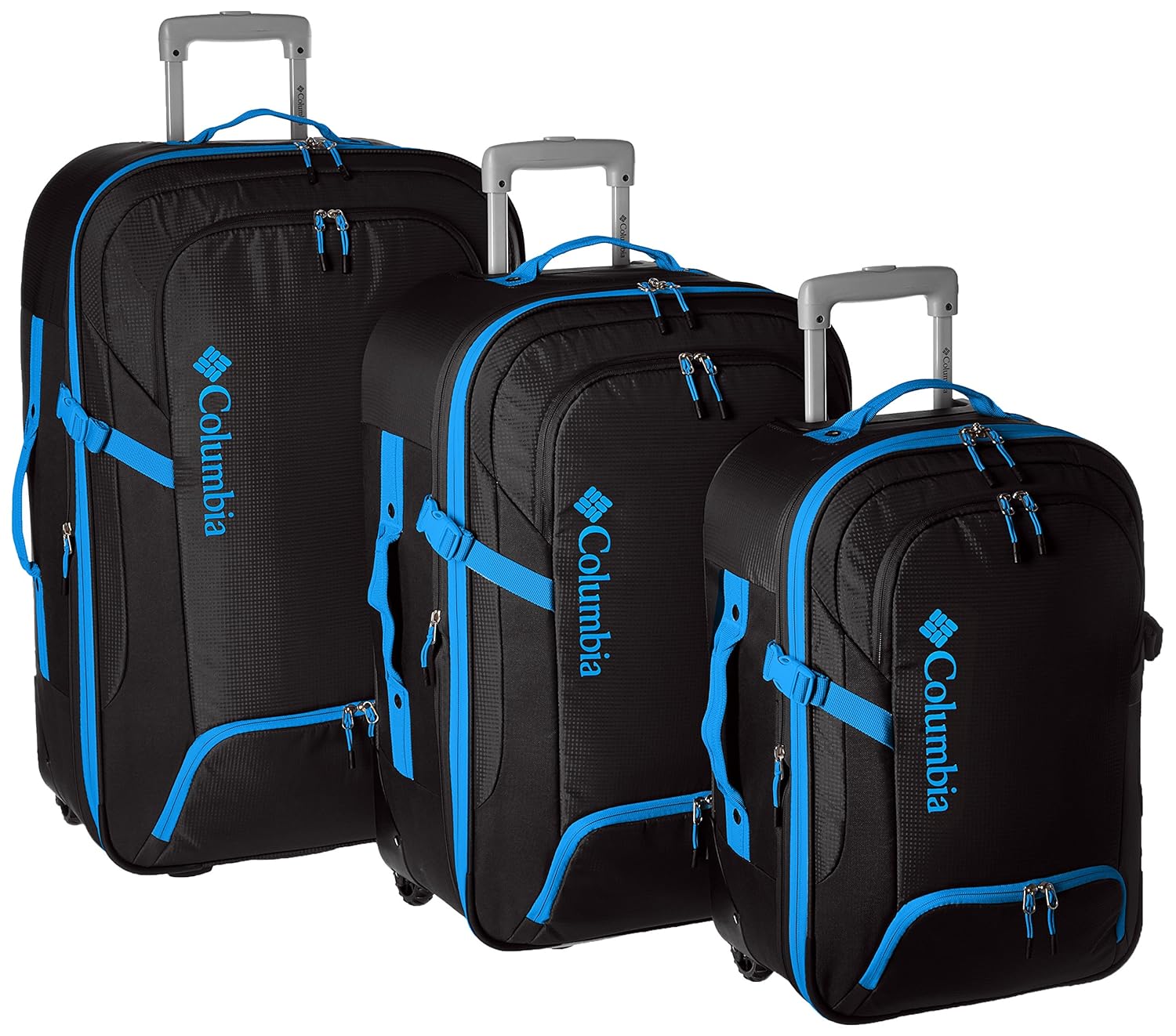 Buy Columbia Impavid Trek 3 Piece Luggage Set, Black at Amazon.in