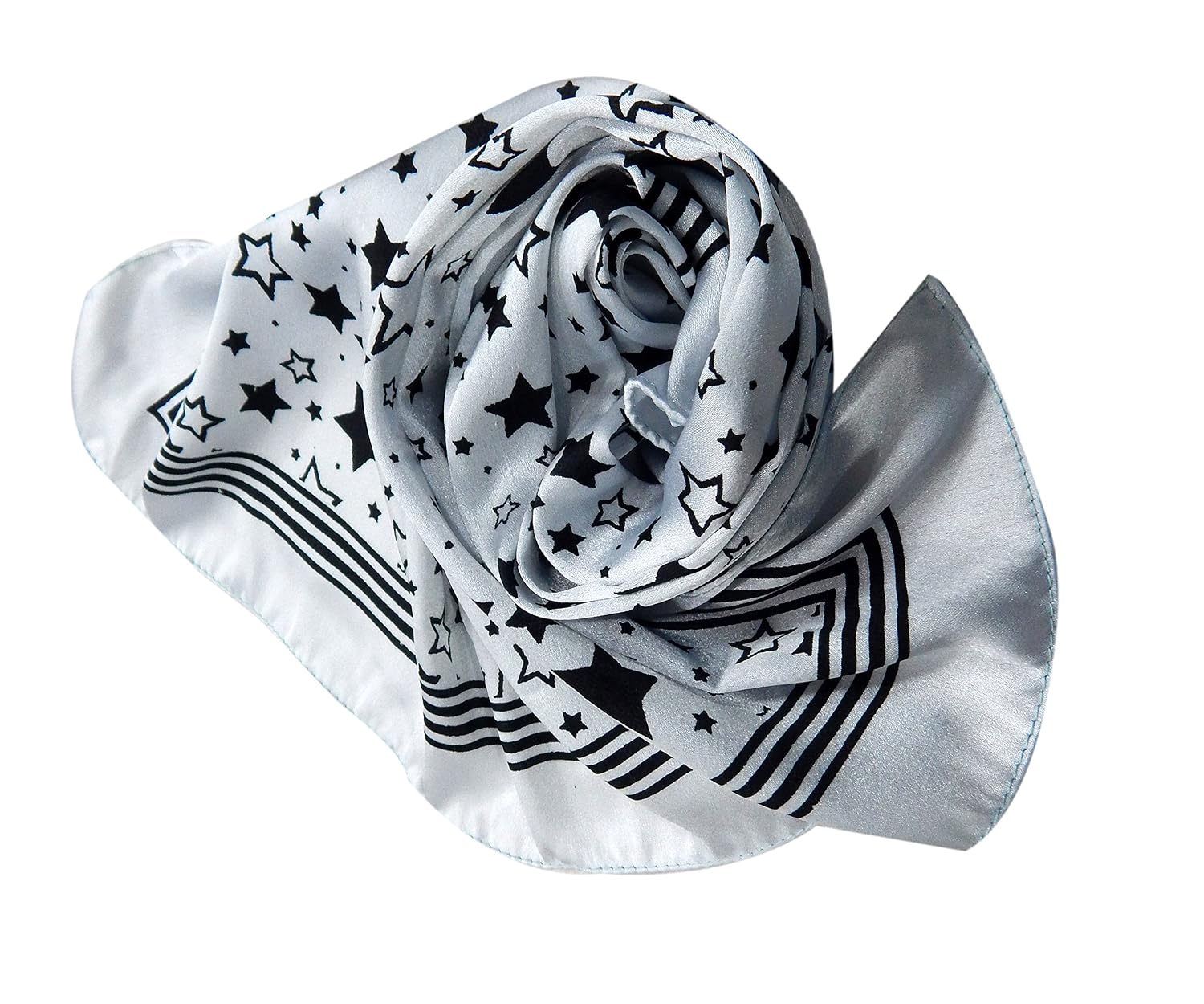urban trendz satin bandana scarf neckwrap headwrap square scarf