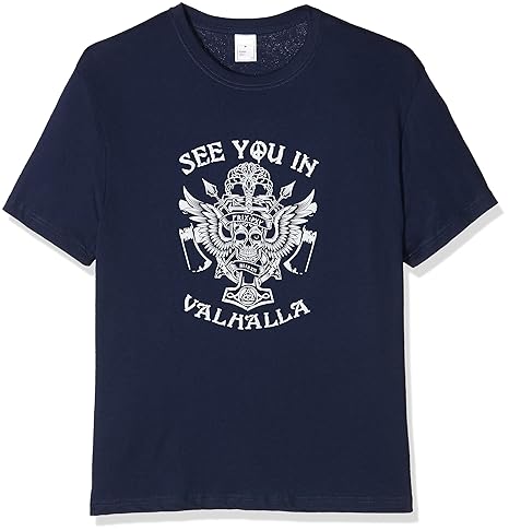 Shirtzshop Herren See you in Valhalla Odin Tyr Thor T-shirt