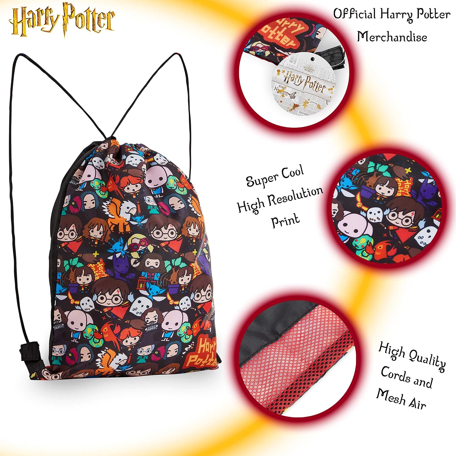 Harry Potter Drawstring Bags - Image 4