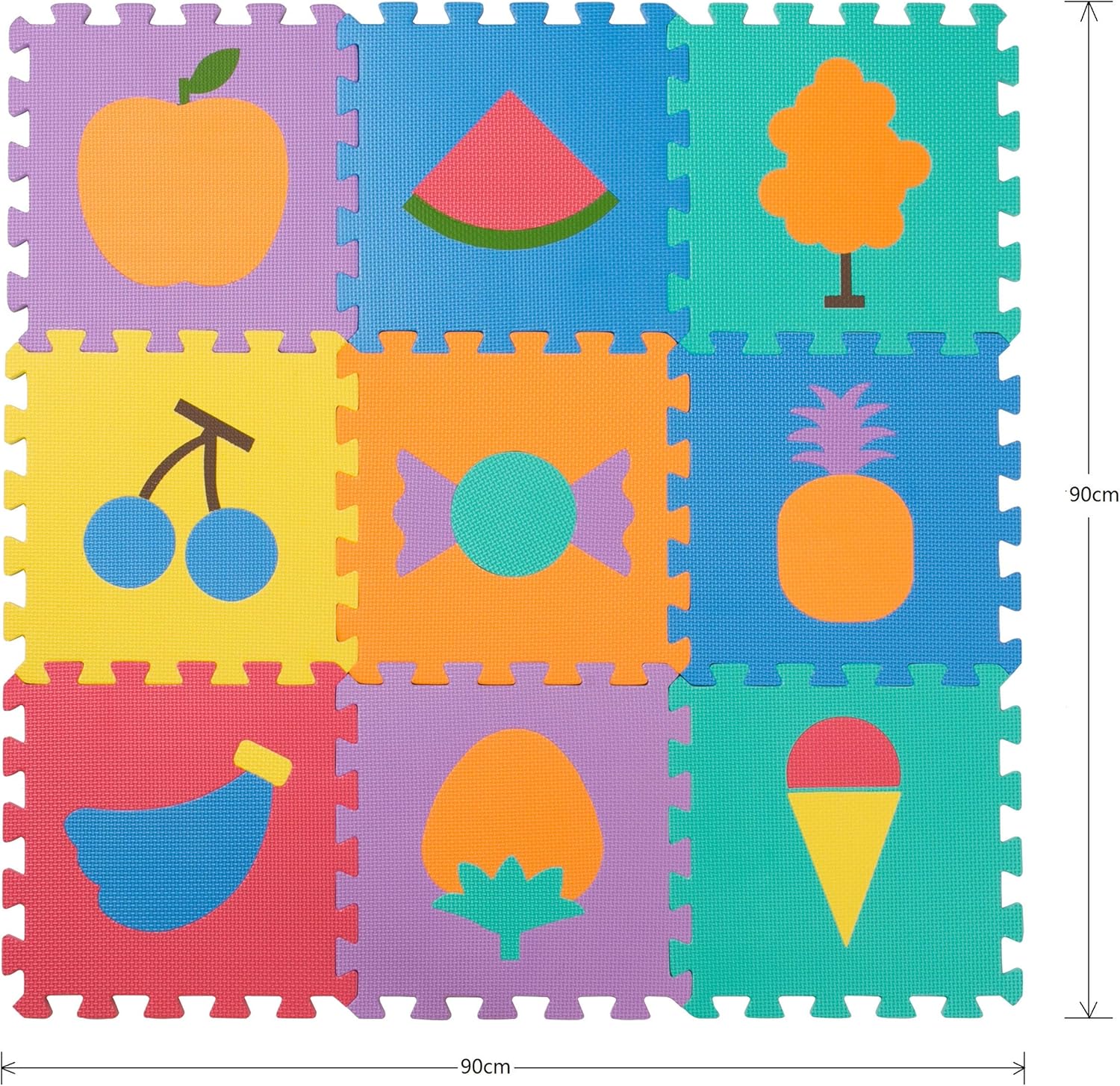 Dalles De Protection En Mousse Emboitables Eva 30x30x1 Cm Tapis Alphabet Et Chiffres 36 Pieces Bodenmax Tapis De Jeu Puzzle Pour Enfant Et Bebe Jeux Et Jouets Puzzles Bhattbros Com