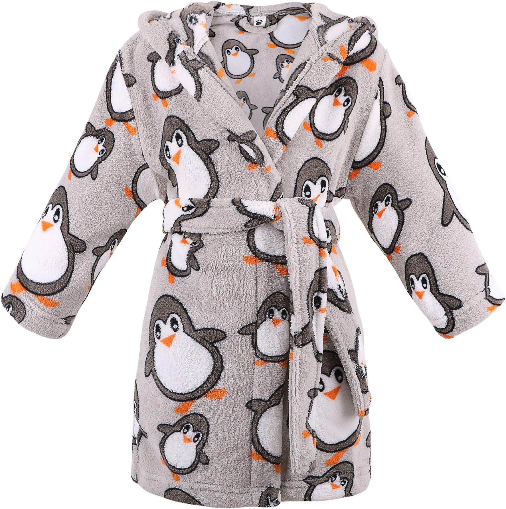 Arctic Paw Kids Boys Girls Children Soft Hooded Bath Cover Up