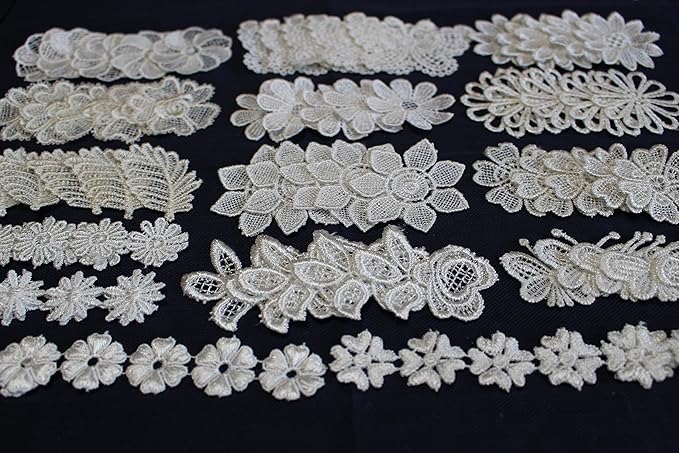 Amazon レース モチーフ 15種類5枚 75枚セット レース 通販