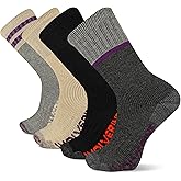 Wolverine Men's Wilderness Thermal Boot Crew Socks (4-Pairs)