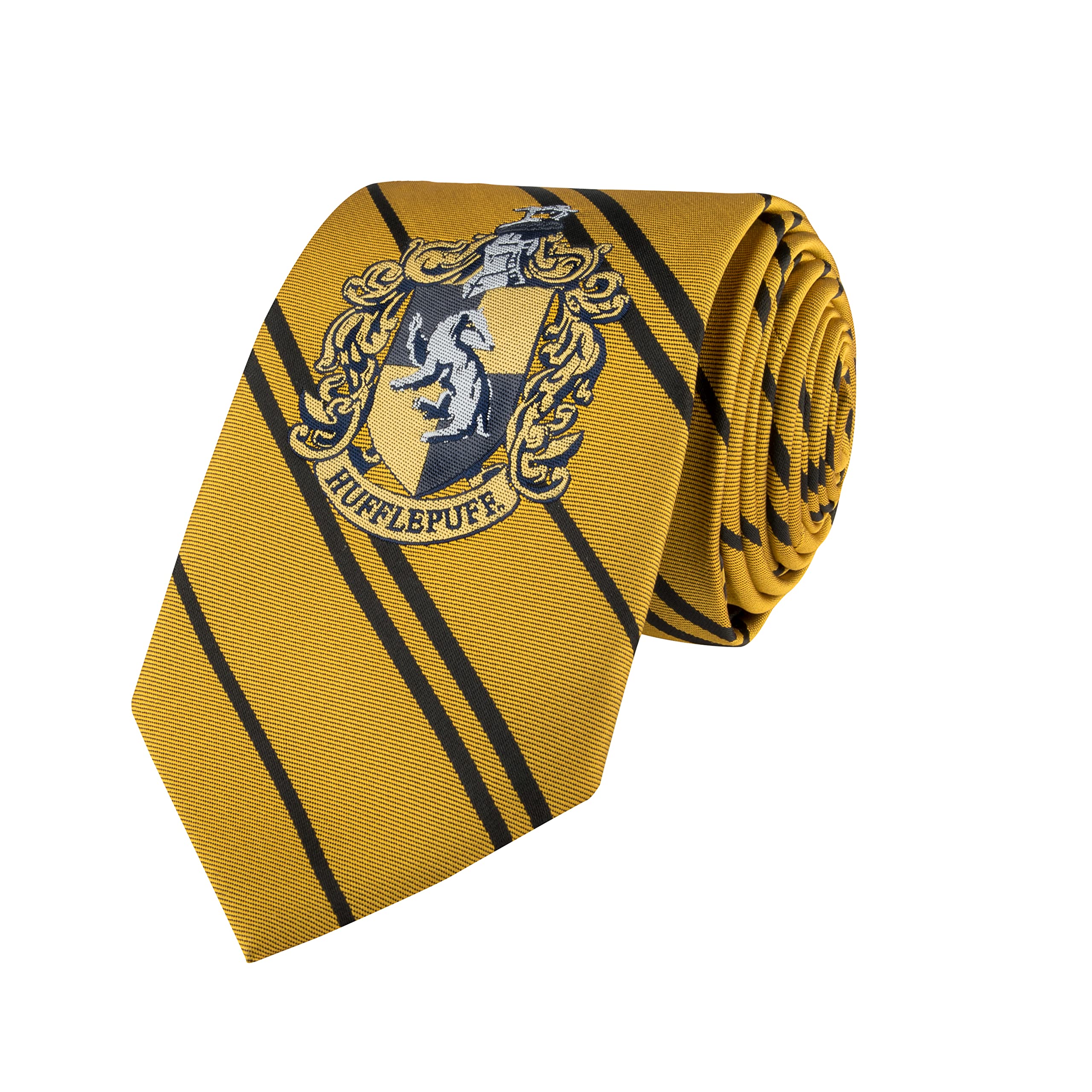 Cinereplicas Harry Potter - Adult Hufflepuff Woven Necktie - Authentic Official