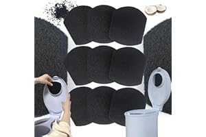 NewKe 10 Pack Baby Diaper Pail Deodorizer Refills Compatible with Ubbi Diaper Pail, Activated Charcoal Deodorizer Filters, Odor Eliminating, Precise fit, Keep Nursery Fresh