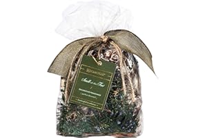 Aromatique The Smell of Tree Potpourri Bag 8oz - Decorative Home Fragrance, Perfect Winter Christmas Decoration Pinecomb Air Freshener Sachet Botanicals Catchall Bowl Filler Decor Xmas Centerpiece