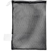 Champion Sports Mesh Equipment Bag &ndash; Heavy-Duty Nylon Drawstring Bag with Lock &amp; ID Tag, Breathable Storage Sack for Balls, Swim Gear, Laundry &amp; Toys, Multiple Sizes &amp; Colors