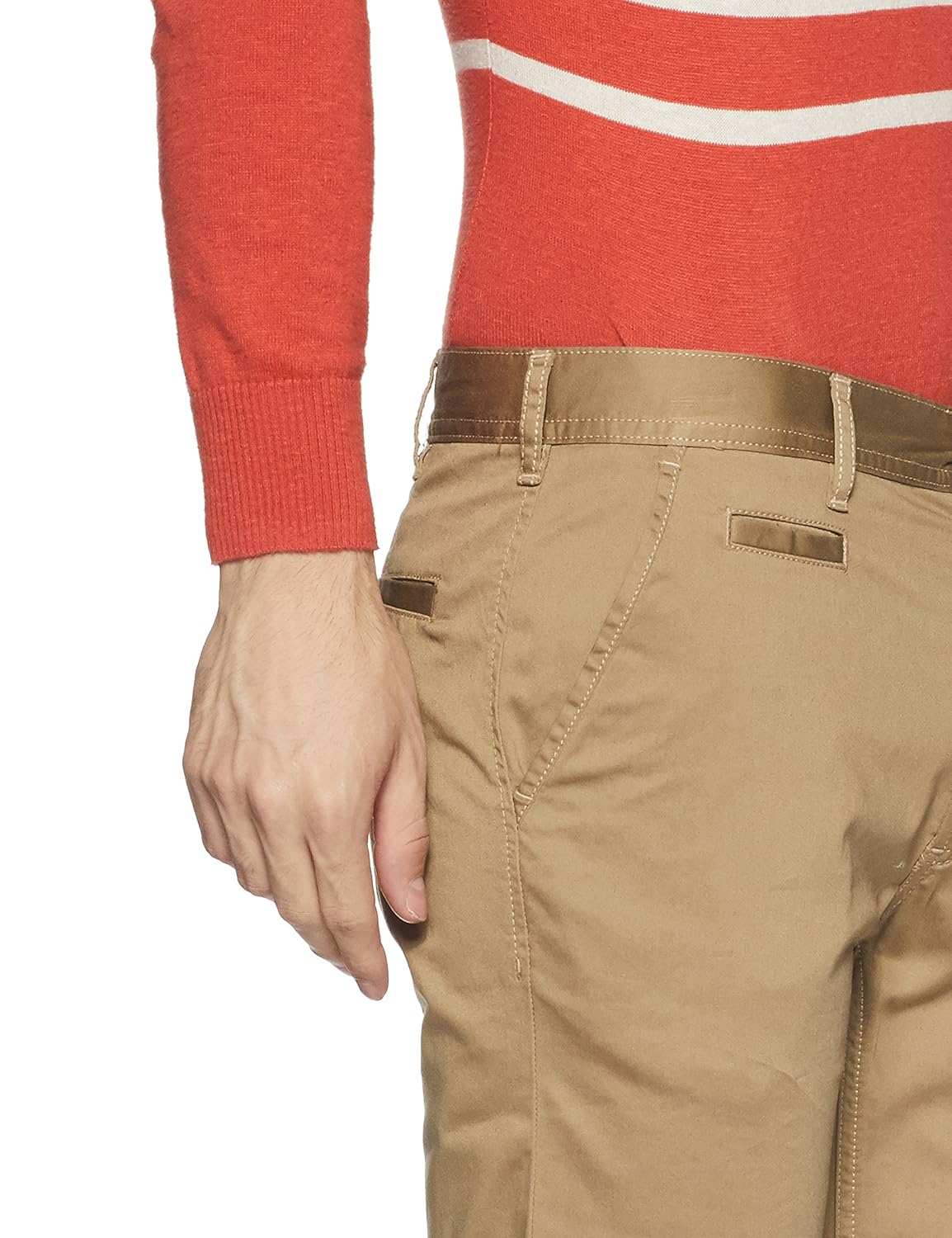 peter england men's casual trousers