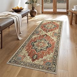 GENIMO 2x5 Runner Rugs for Hallway, Machine