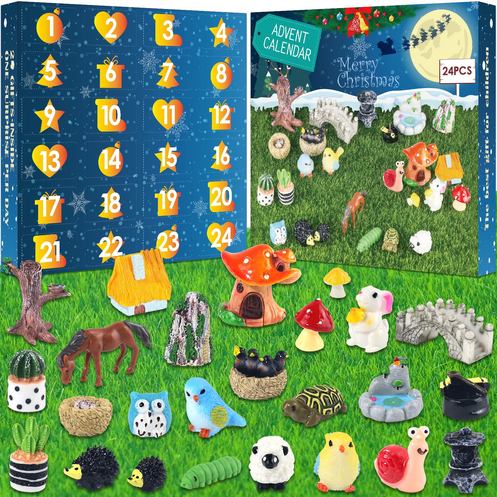 Advent Calendar 2025, Animal World 24 Days