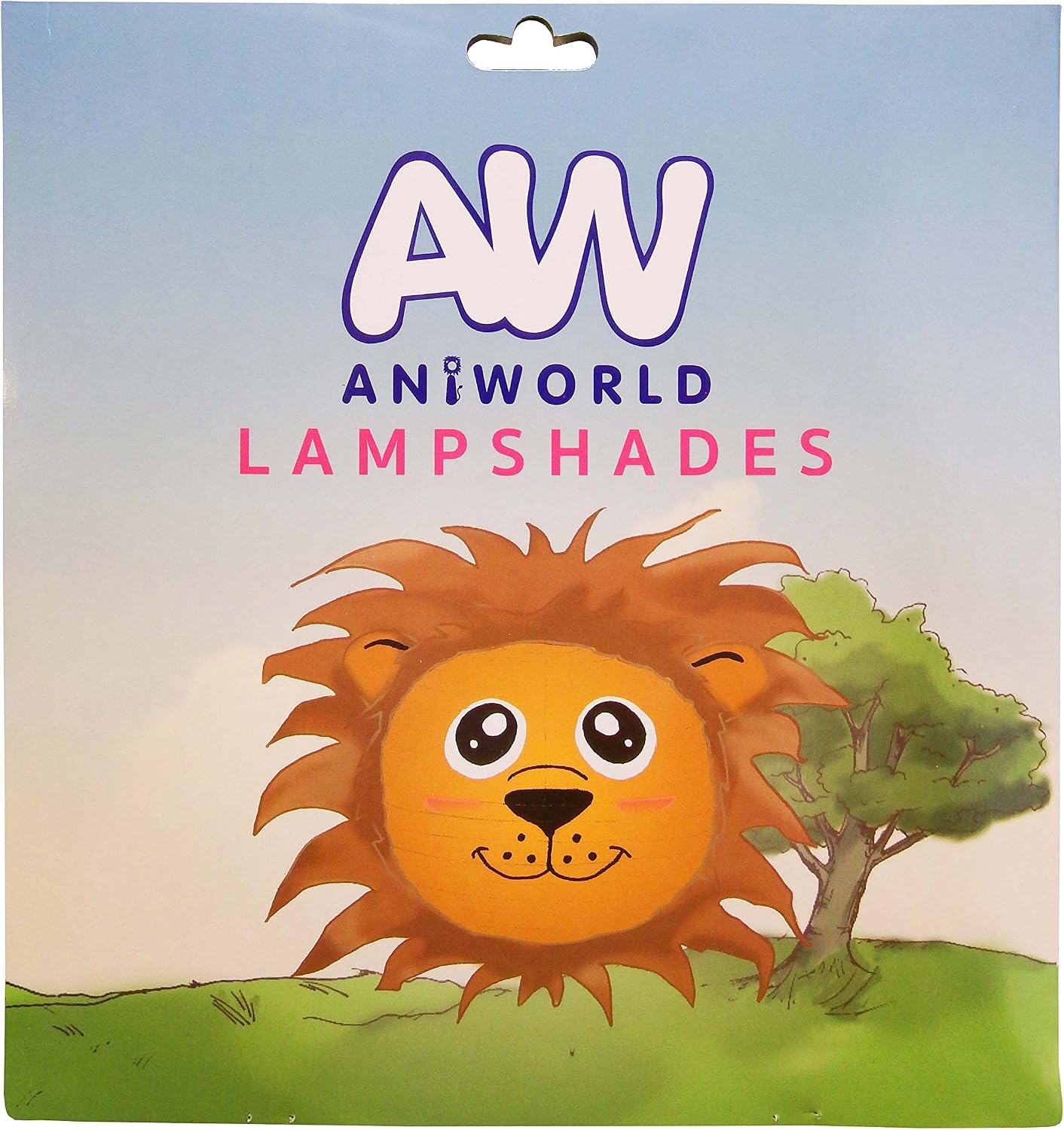 Lion Lampshade Decorative Animal Lampshades for Children Bedroom playrooms Baby Nursery Lighting Fun and Vibrant Colours Makes Pendant Lights and Ceiling Shades Something Special and a Great Gift - Image 4