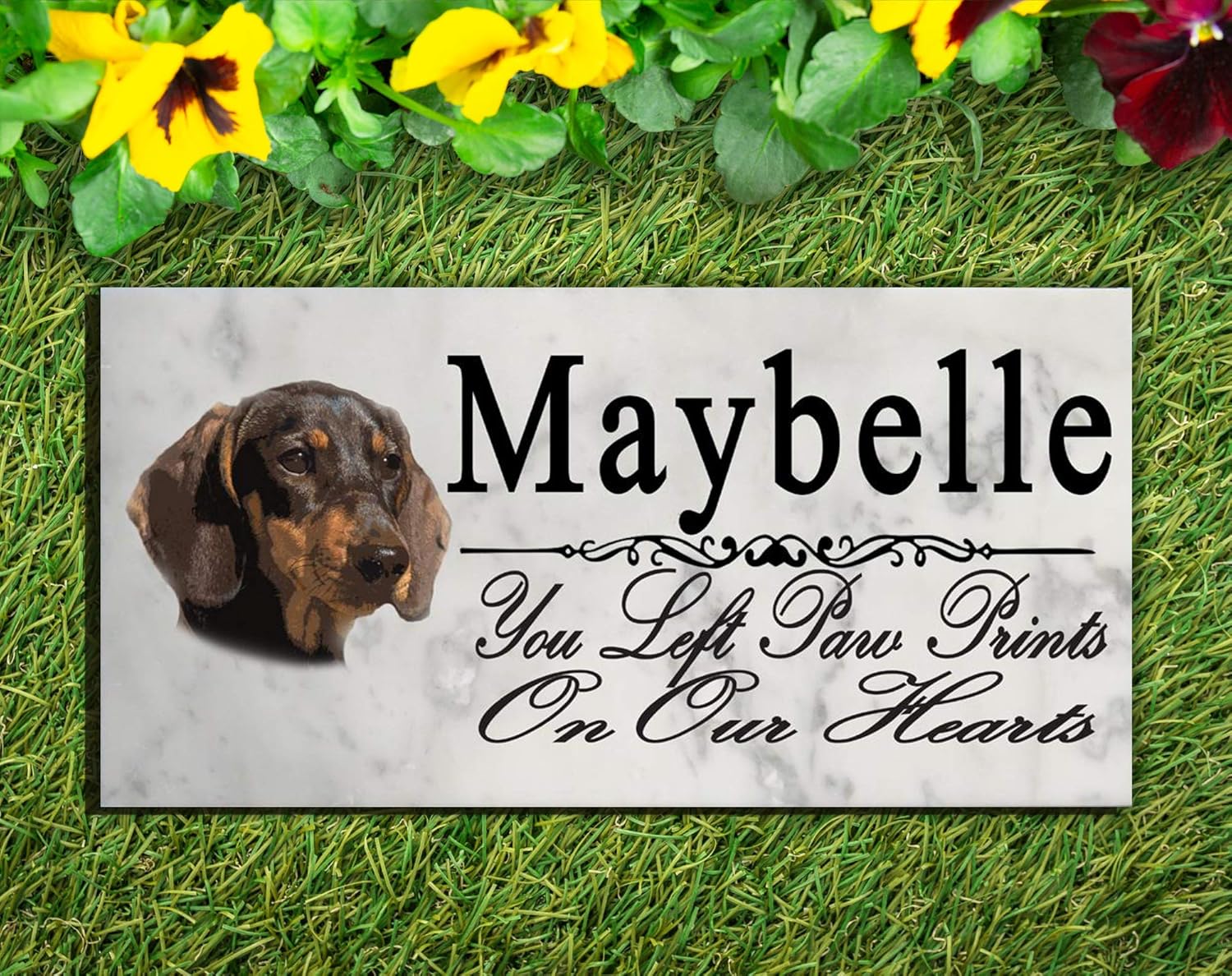 dachshund headstone