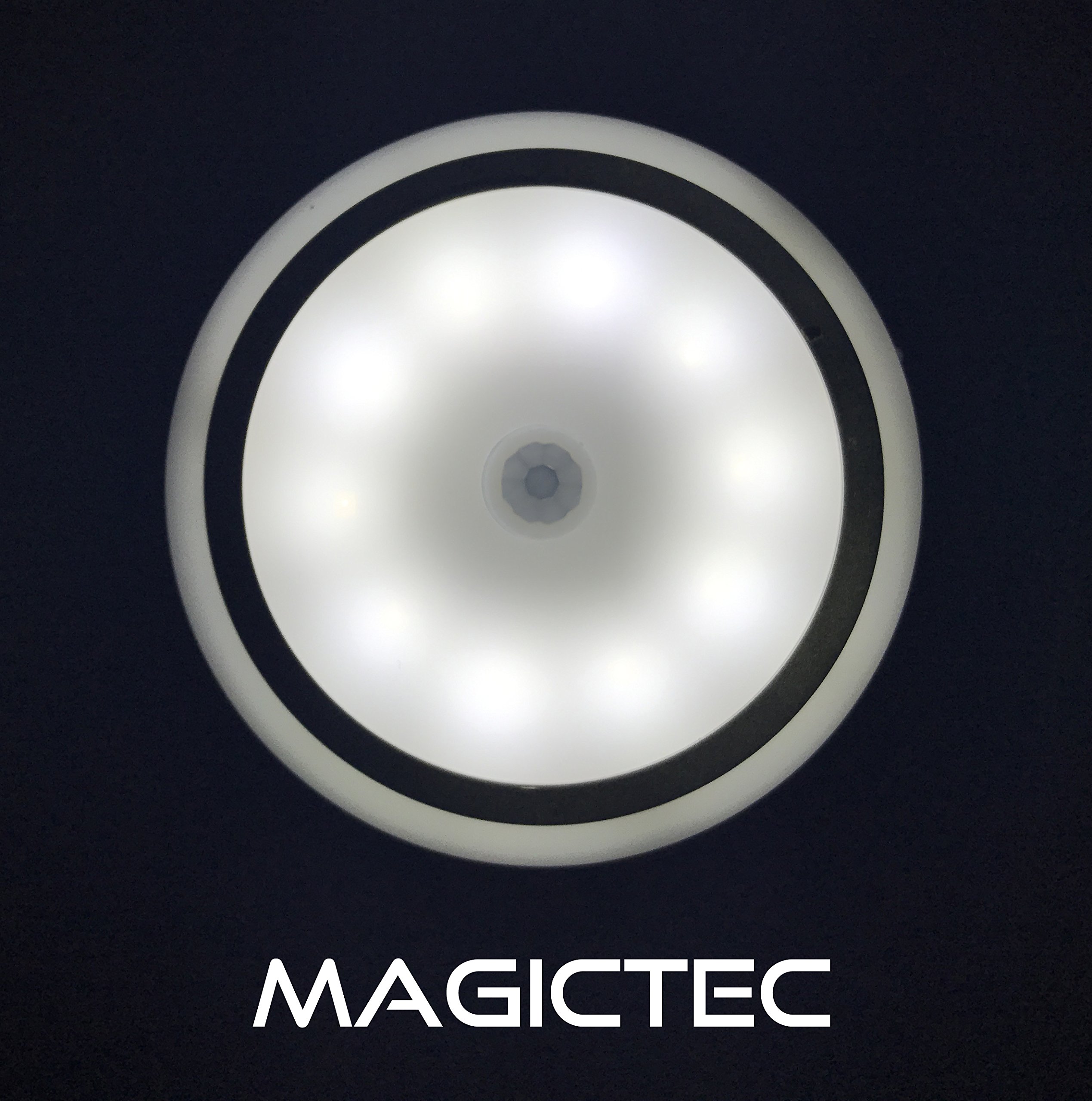 Motion Sensor Light, Magictec Cordless BatteryPowered LED Night Light