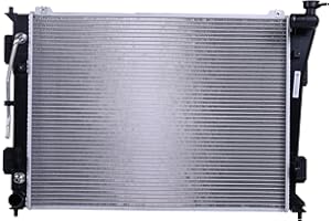 Klimoto Radiator | Compatible with Hyundai Sonata 2011-2014 Kia Cadenza Optima 2014-2015 2.4L 3.3L L4 V6 | KLI13191