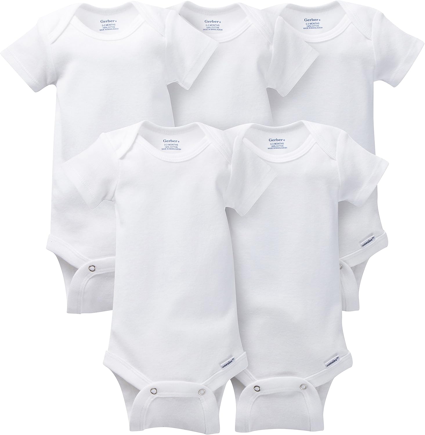 100 cotton onesies