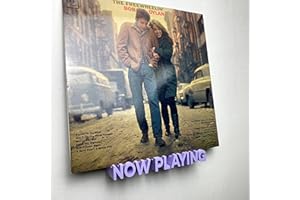 WPESI Now Playing Vinyl Record Stand Wall Mount Display - Albums Hanging Storage Holder (Purple)