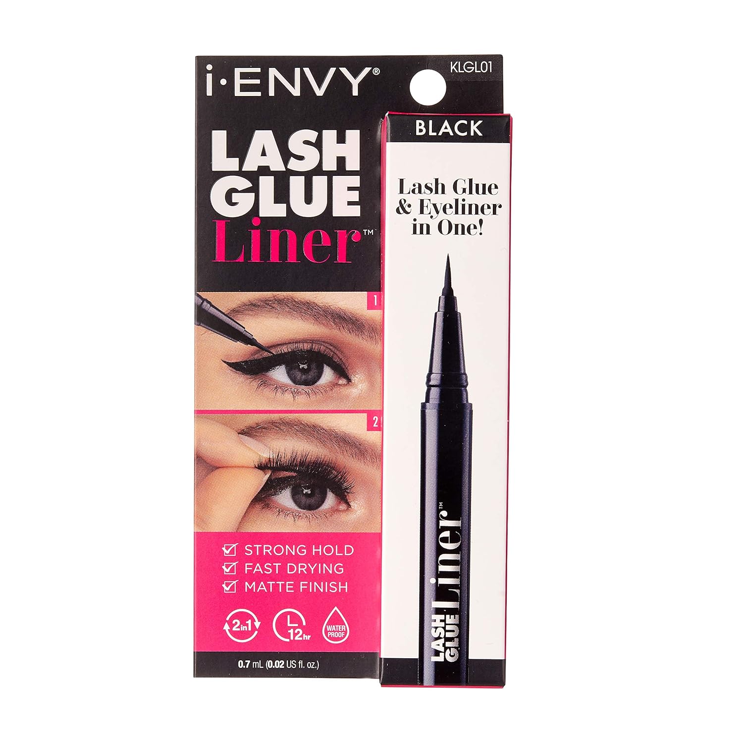 iENVY Lash Glue Liner 0.7mL (0.02 US fl. Oz) Lash Glue
