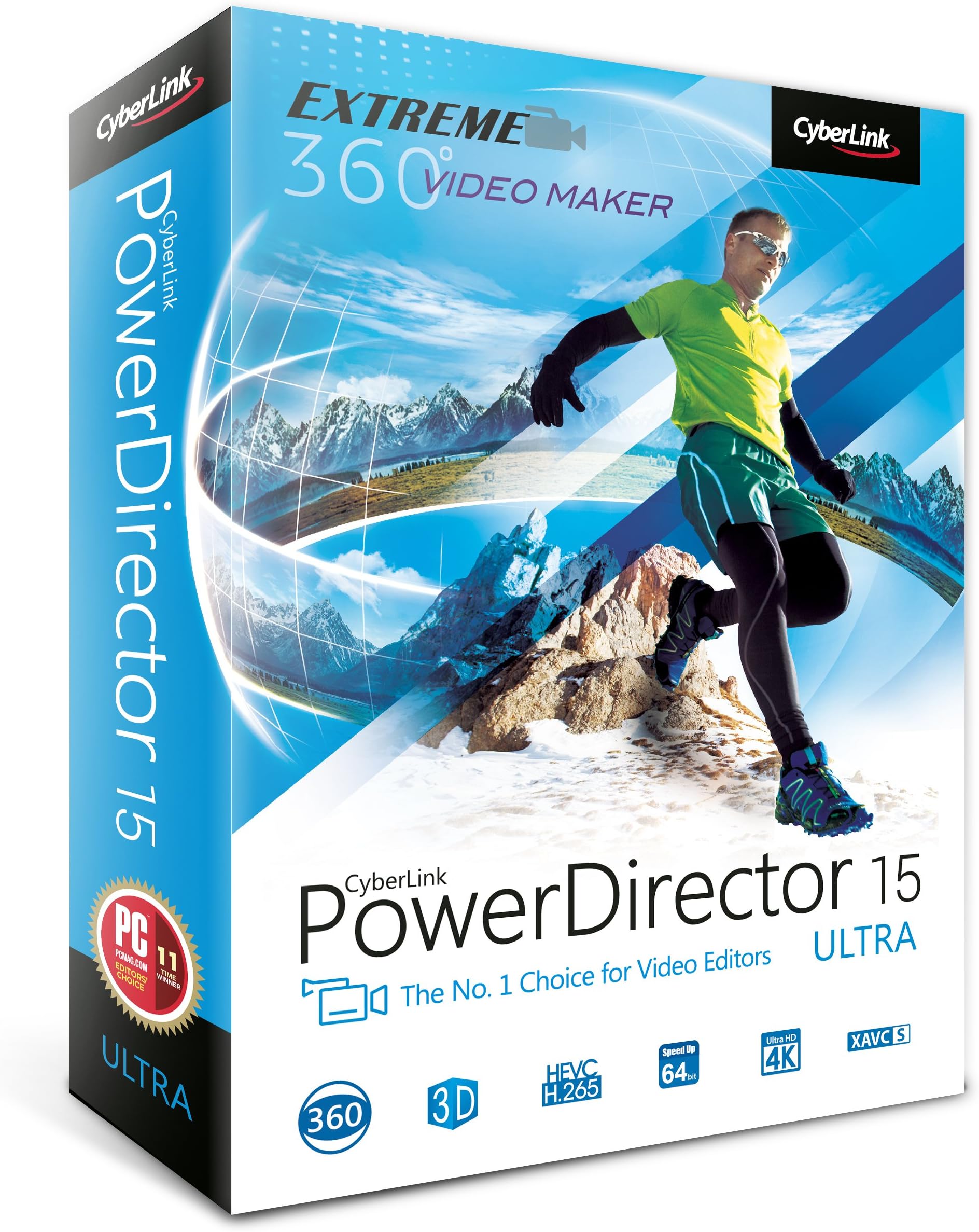 CyberLink PowerDirector 15 Ultra - The No.1 Choice For Video Editors (PC)