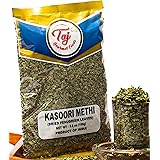 TAJ Premium Indian Kasoori Methi, Dried Fenugreek Leaves), 3.5-Ounce