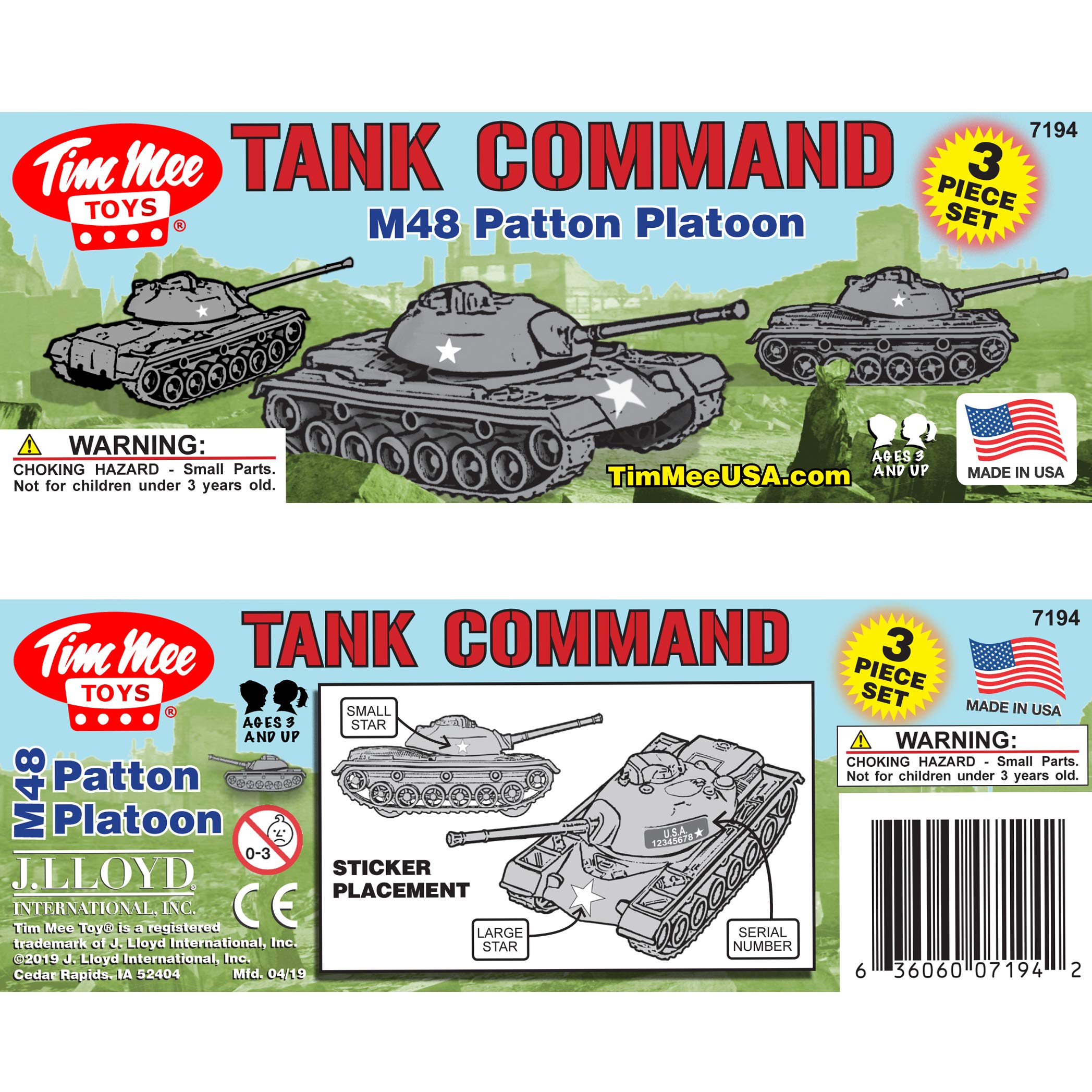 plastic army tanks