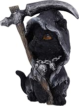 Nemesis Now Amara Grim Reaper Cat Figurine Black 10.2cm Collectible view 2