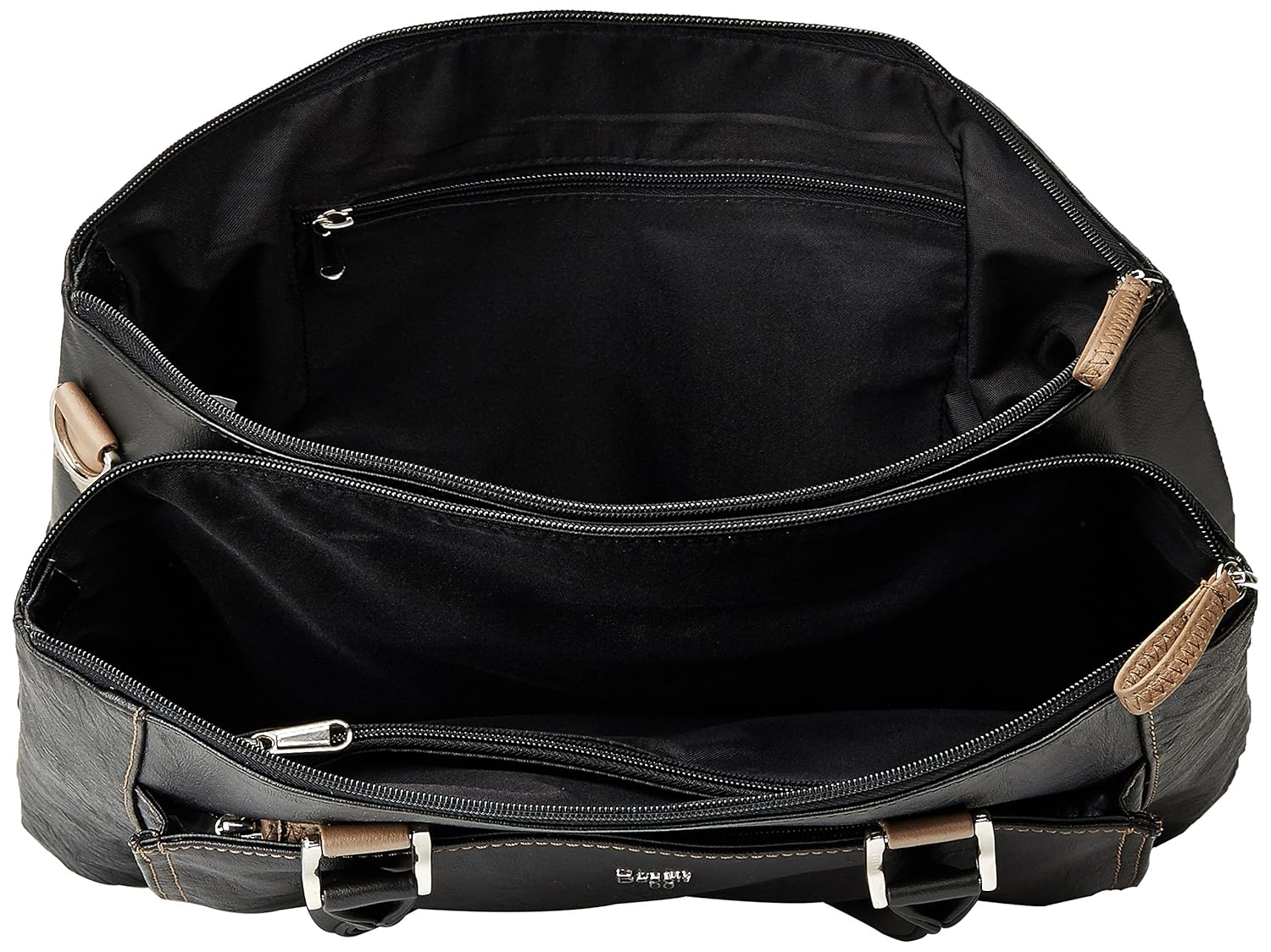 baggit women's tote bag (black)