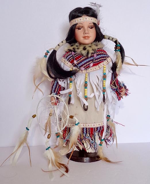 cathay collection indian porcelain doll