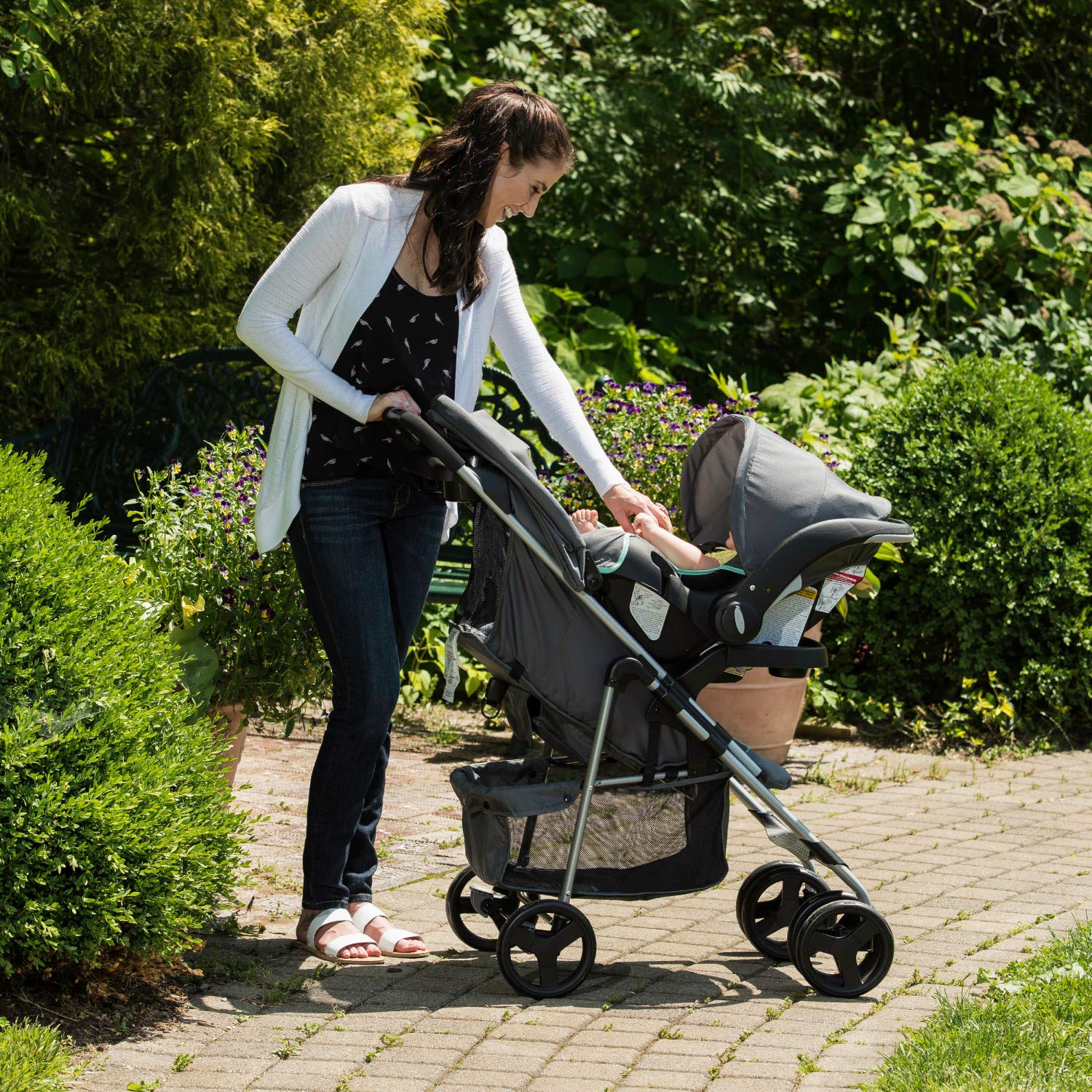 evenflo vive travel system spearmint spree