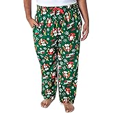 INTIMO Elf The Movie Men's Buddy OMG! Santa I Know Him! Allover Print Holiday Christmas Pajama Pants