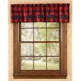 Park Designs Buffalo Check China Blue Valances and Panels Lined and Un