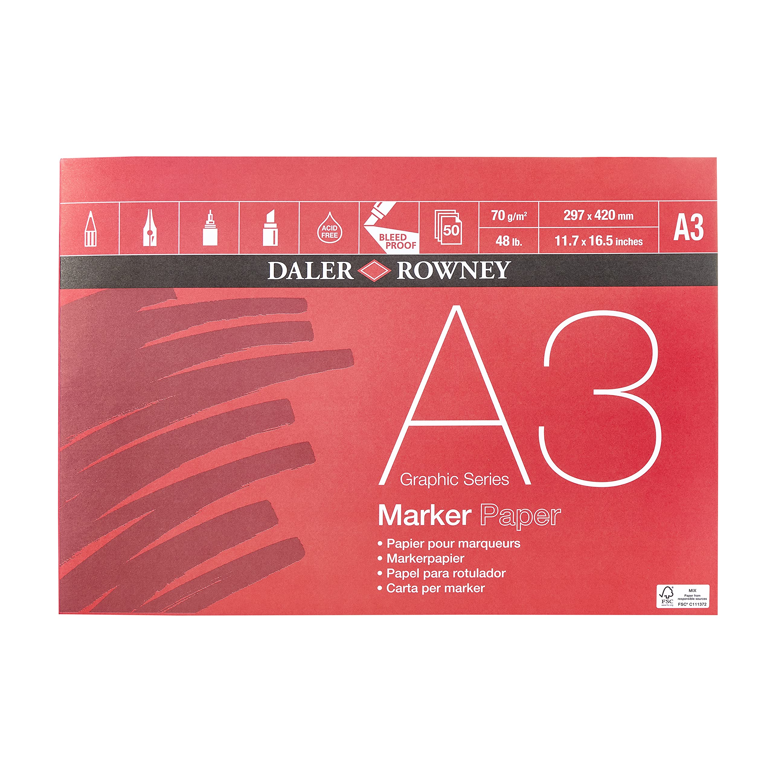 DR Marker Pad - A3, GDAMPA3