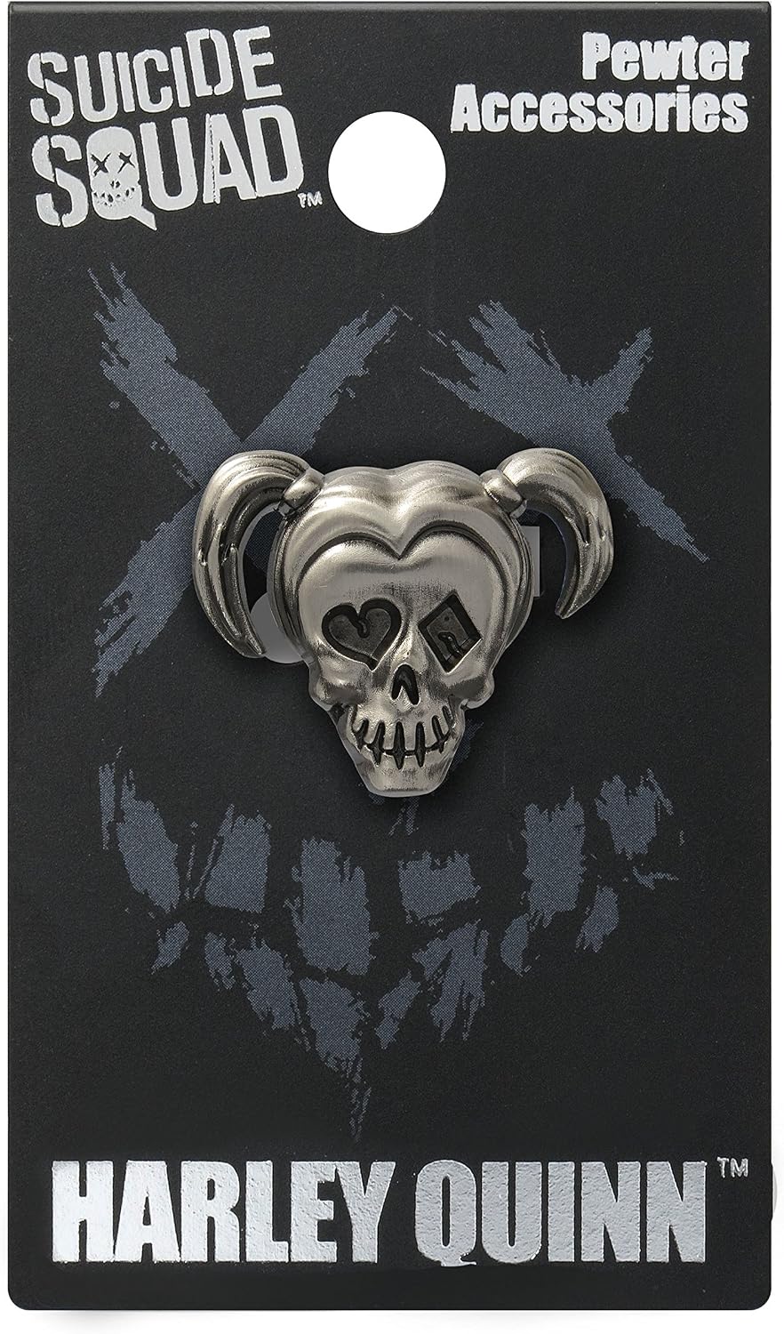 DC Comics Suicide Squad Pewter Lapel Pin, Multi-colored, 1 Inches - Image 3