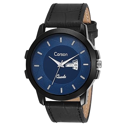 Fashion Analog Blue Dial Mens Watch-CR7115