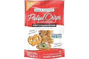 Snack Factory Pretzel Crisps - Everything 200 Grams