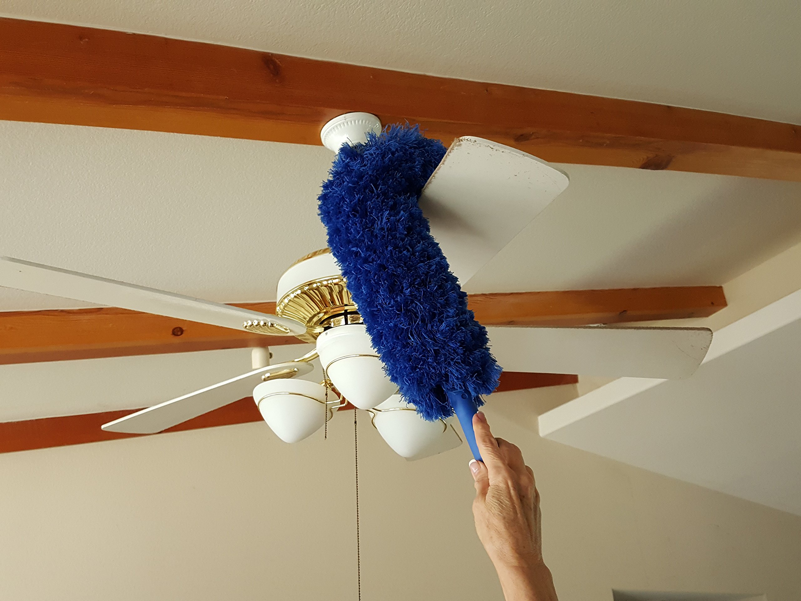 Extension Rod Blue Extension Duster Extend 18 20 Feet Cleaning