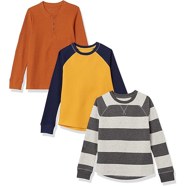 T-shirt Garçon George 100% Coton - Rouge - Manches Longues - Taille 2-3 Ans