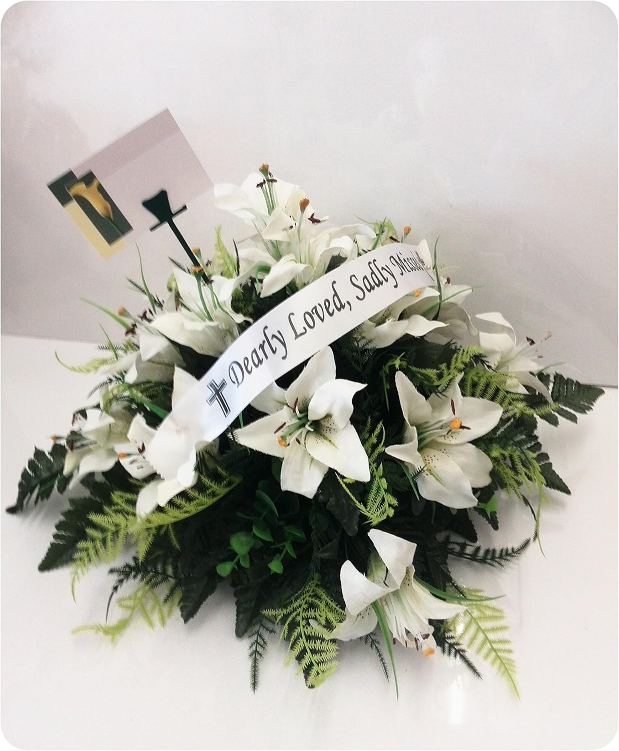Personalized Ribbon For Funeral Flowers Https Encrypted Tbn0 Gstatic