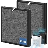 TZ-K2 Replacement Fil-ter Compatible with ToLife TZ-K2 Air Puri-fier for Home Large Room, 3-in-1 HEPA High-Efficiency Activated Carbon TZ-K2-A Fil-ter, 2 Pack