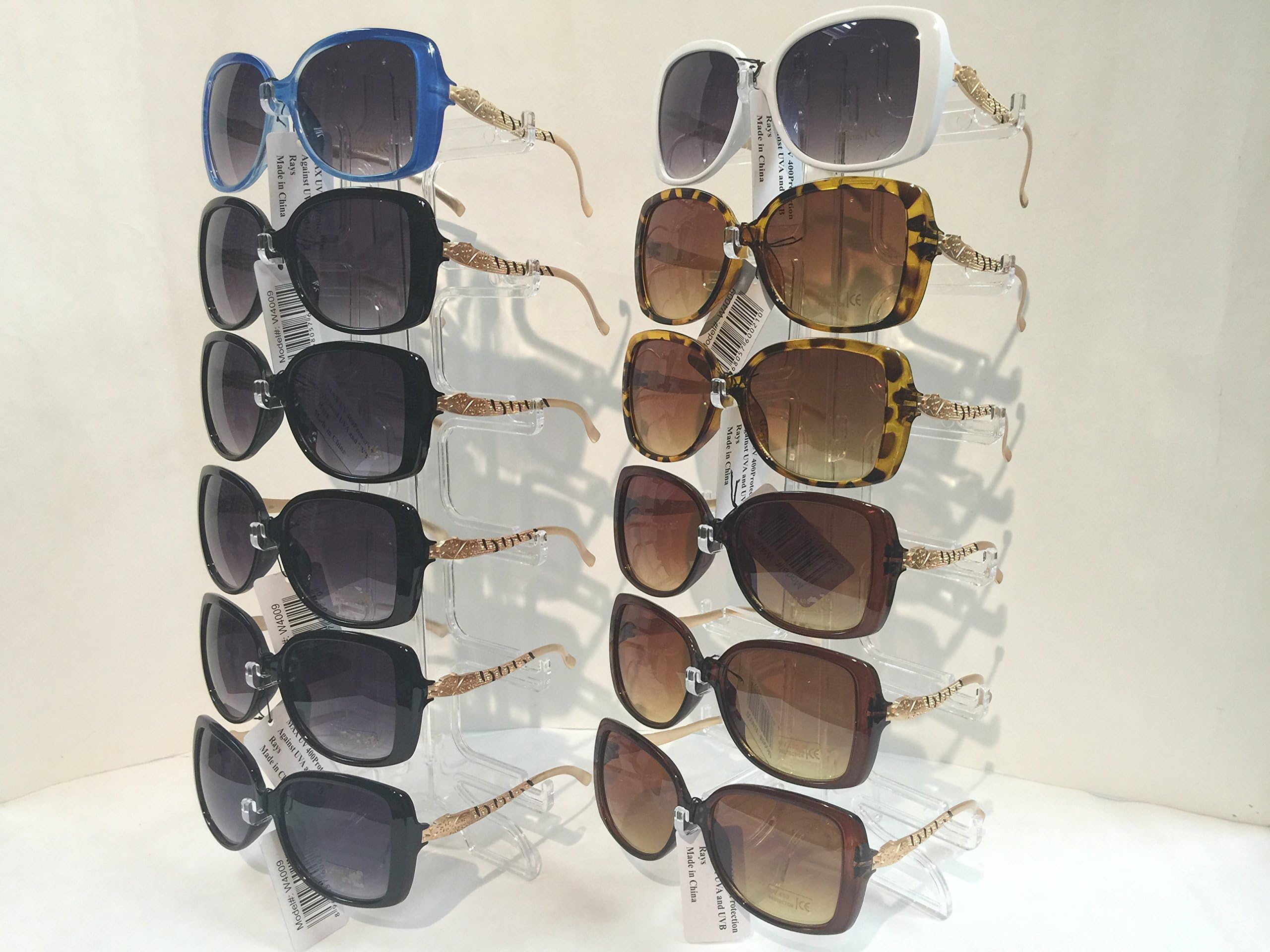 High Level Quality Women New Trend Sunglasses W4009 Wholesale Lot of 12 Pairs