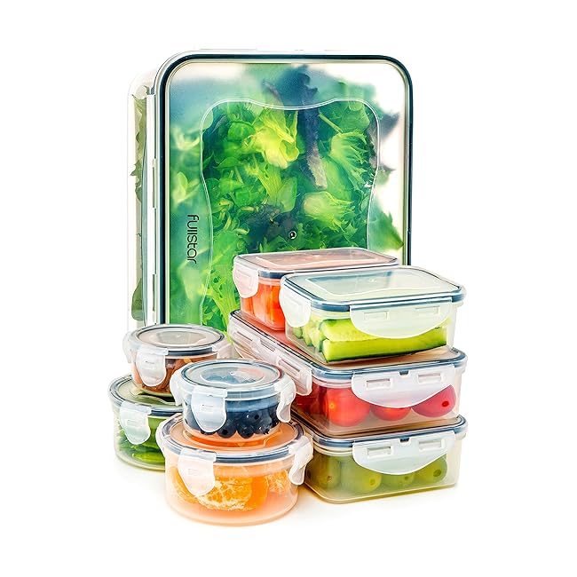 Food Storage Containers with Lids - Airtight L...