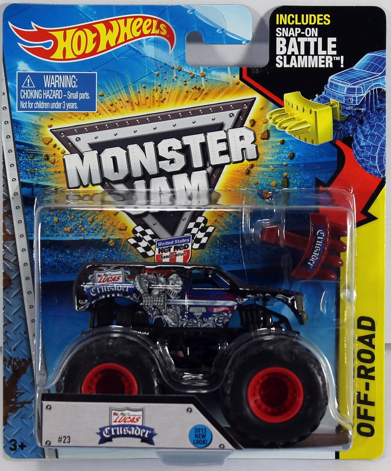 lucas oil crusader monster truck toy