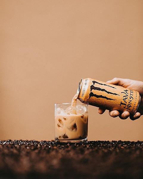 MONSTER ENERGY JAVA MONSTER SALTED CARAMEL, COFFEE + ENERGY DRINK, 15 FL OZ (PACK OF 12)
