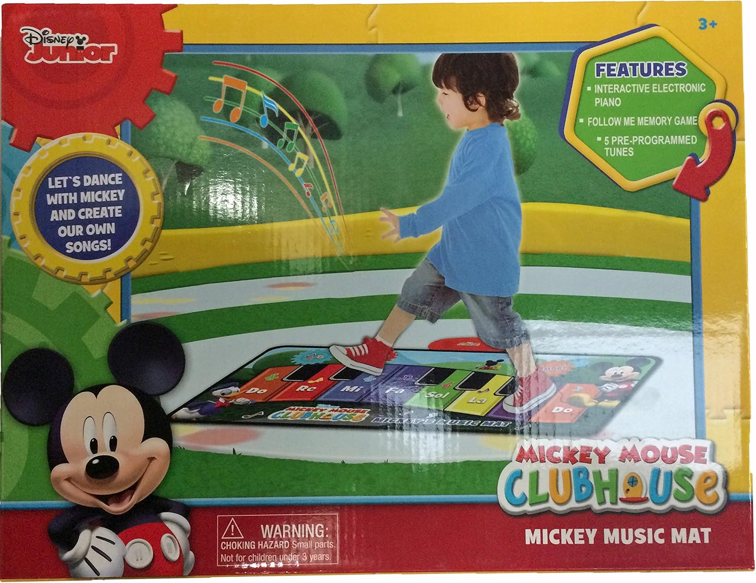 Disney Junior Mickey Mouse Music Mat (packaging may vary): Toys & Games